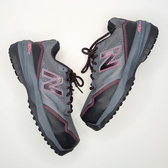 New Balance 589 V1 women's composite toe work shoes lace up size 7 wide - Picture 2 of 8